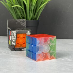 مكعب روبيك شفاف مضيئ | Luminous Transparent Rubik Cube